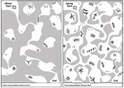 A maze of space in a piece of arctic ice
