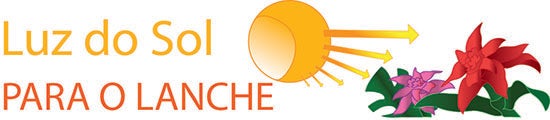 Luz do sol para o lanche