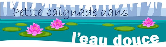 Petite baignade dans l’eau douce