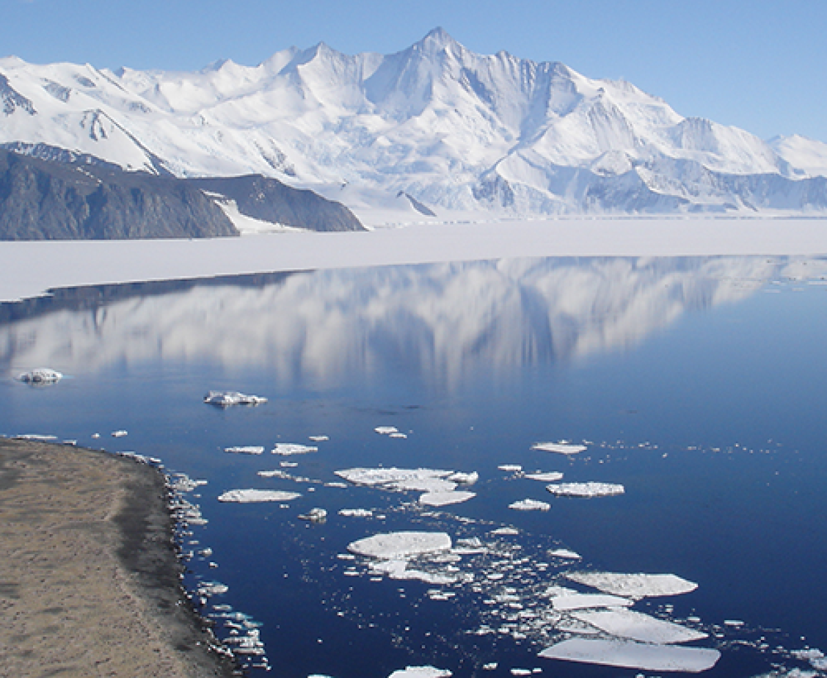 Mt. Herschel in Antarctica