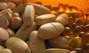 a close up image of pills